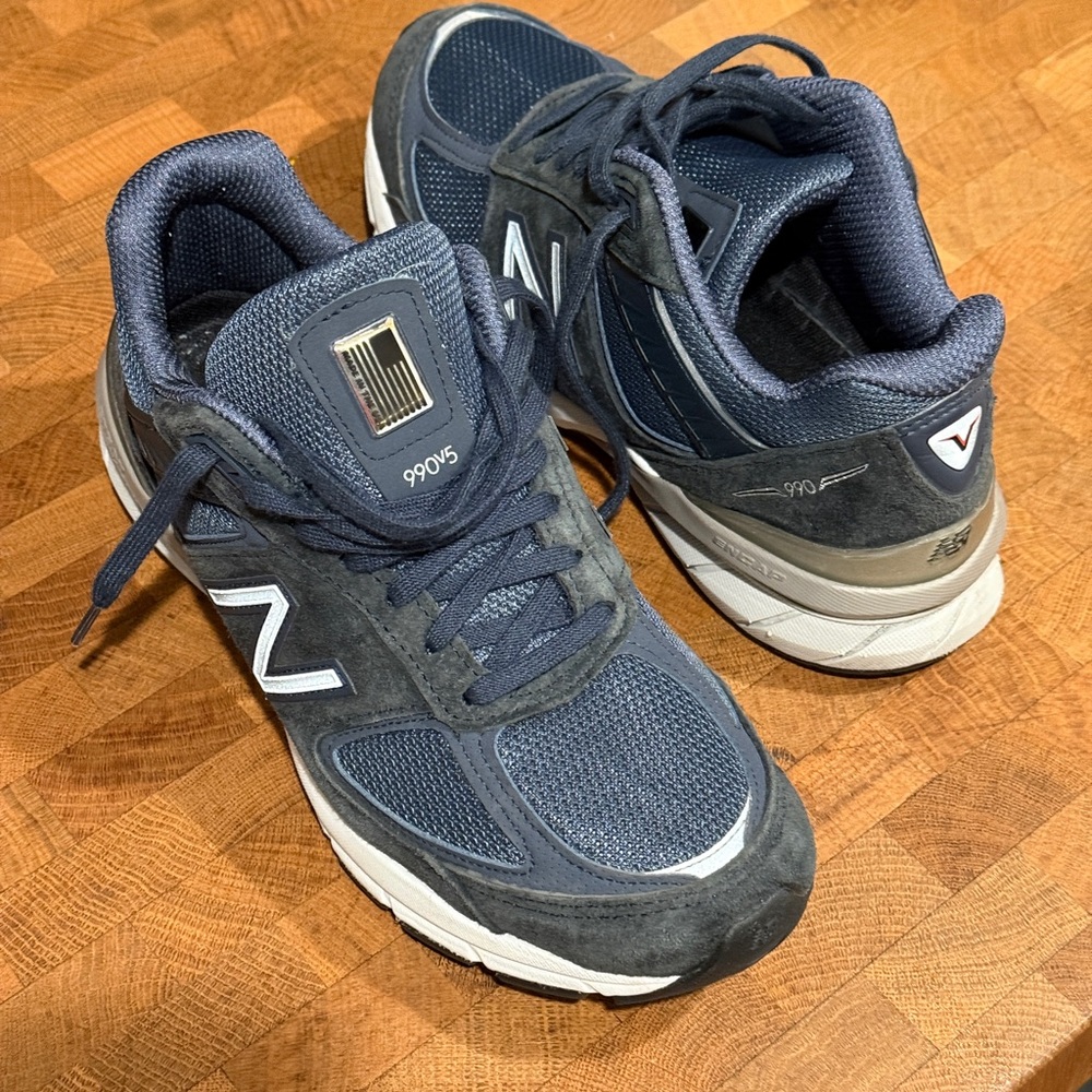 New Balance 990v5 Blue Sneakers